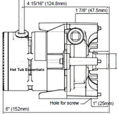 Laing E10 Circulation Pump Dimensions 73989 / 73979