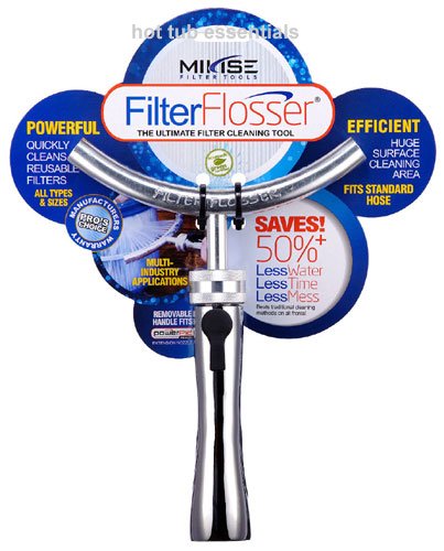 The Filter Flossser - Hot Tub or Pool Filter Cleaner.