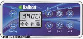 Balboa 54108 topside control panel.