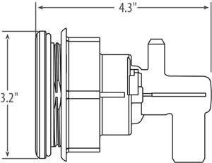 Poly Storm Jet Body Dimensions.