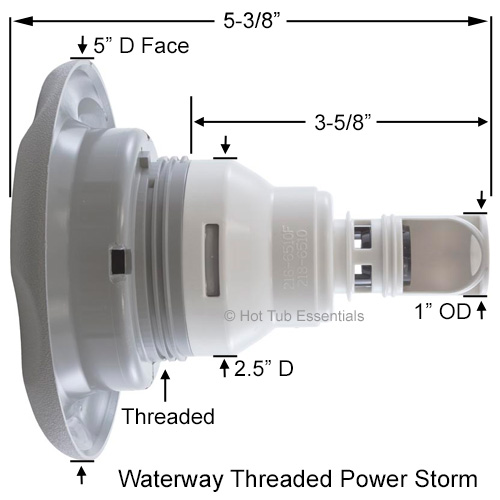Waterway Power Storm Jet Dimensions