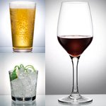 Glassware, Drink Trays & Spa Caddies
