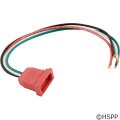 Receptacle, Pump 1, 2-Spd, Mini Female (Red)