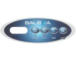 Overlay (Sticker Only) 4 Button, 2 Pump for VL200