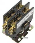 Hot Tub Contactor, Double Pole, 240V Coil, 40A