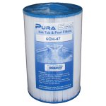 6CH-47 Filter (6" W, 9-1/8" L) by PuraSpa