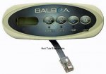VL200 Mini Oval LCD Topside with 11095 Label, Balboa