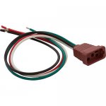 Receptacle, Pump 1, 2-Spd, Mini Female (Red)