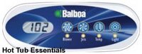 Balboa Mini Oval 52144 Topside Control Panel