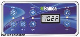 Balboa 53189, 7 Button Topside Control Panel