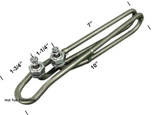 Flow Thru Heater Element