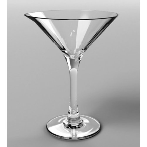 Unbreakable Martini Glass, Polycarbonate 200ml