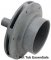 Impeller, 1 HP (48 Frame), Waterway Executive 